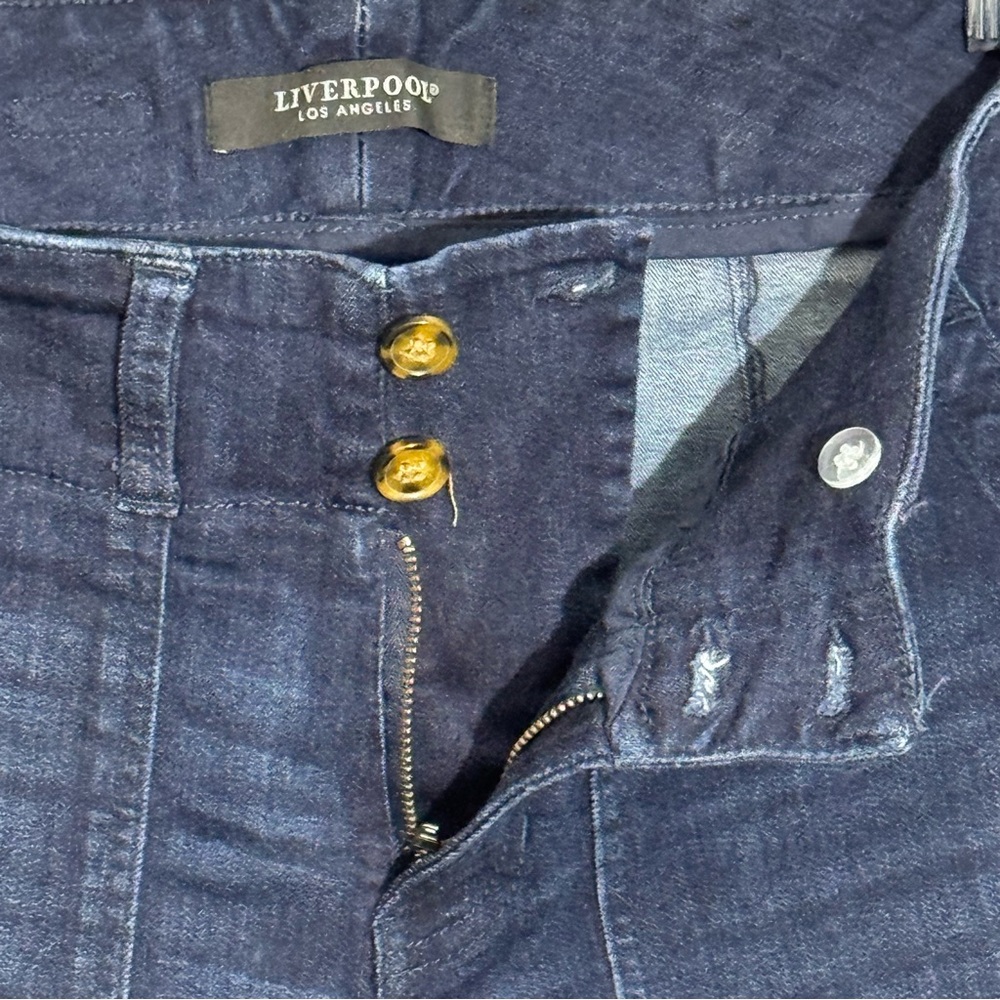 Liverpool Los Angeles Wide Leg Jeans
Style LM4122A4 – Summit Lake Size 6/28 - Picture 5 of 8